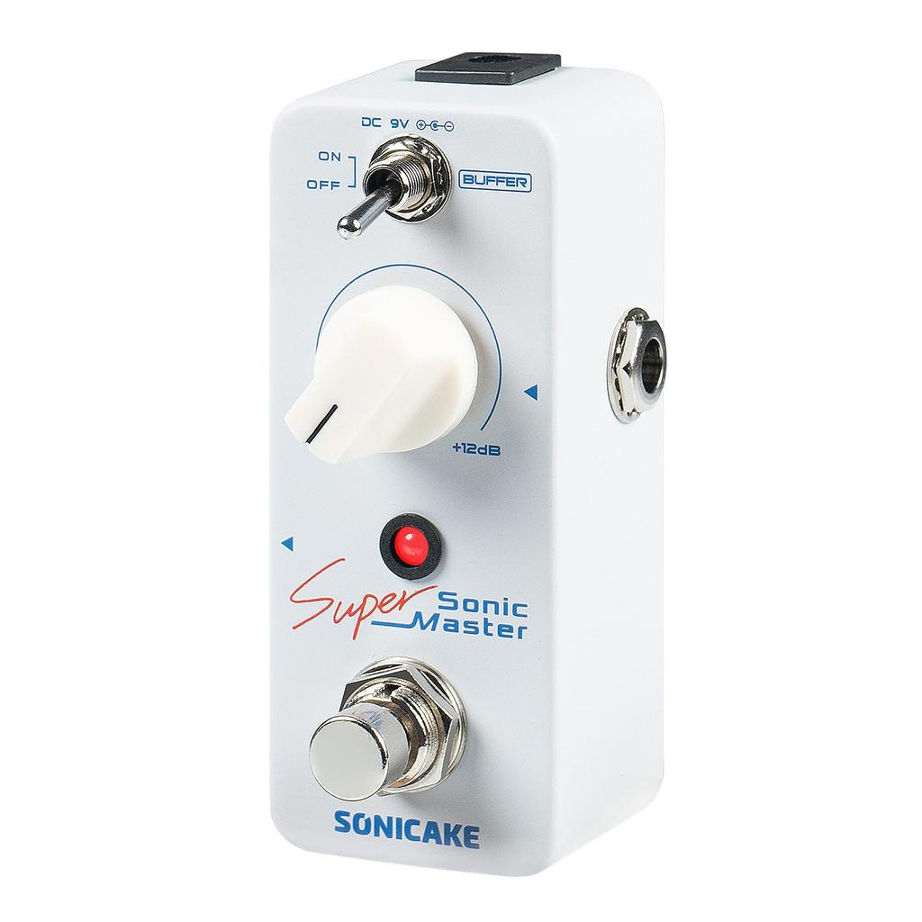 SONICAKE Clean Booster Guitar Effector Pedal Sonic Super Master