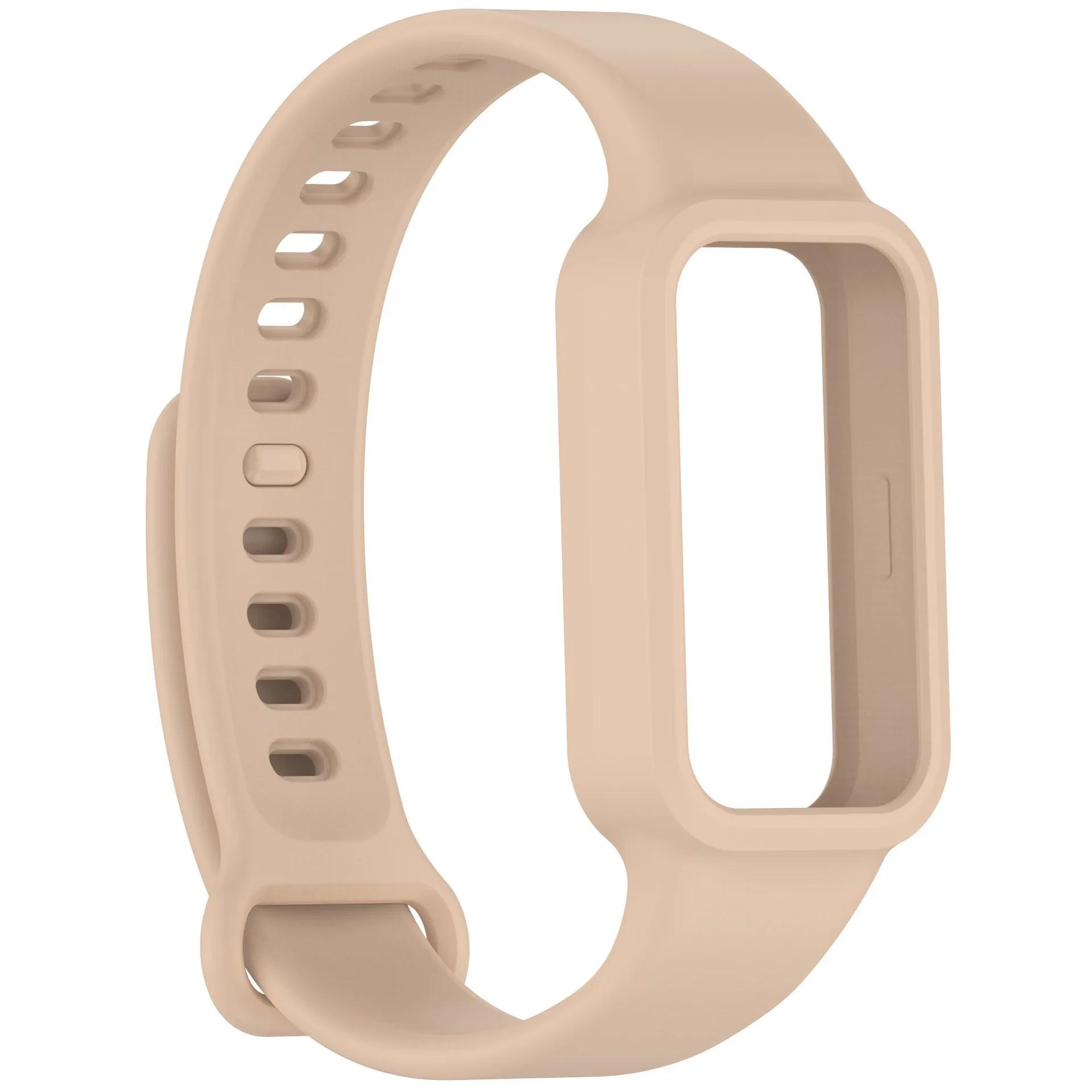 

Sports Silicone Strap For Xiaomi Band 9 Active Smartwatch all-inclusive Soft bracelet Wristband For Redmi Band 3 belt Accessory For Redmi Band 3