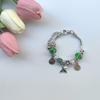 Dream Catcher Flower Heart Crystal Beaded Bracelet for Women