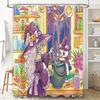 Hexe Badezimmer Deko Duschvorhang Gruselig Halloween Zauberwald Cottagecore Wohnkultur Gotisch Hexenhaft Raumteiler Set