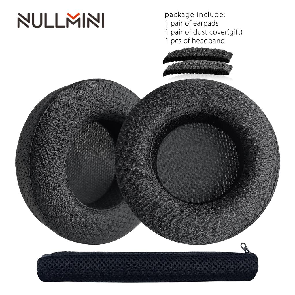 NullMini Replacement Earpads for Corsair Virtuoso RGB, Virtuoso RGB Wireless SE, Virtuoso RGB Wireless XT Headphones Headband