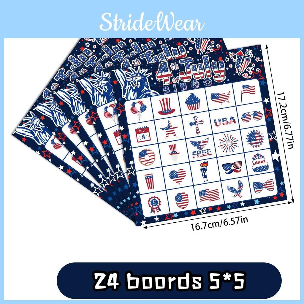 Day Independence Themed Party Afternoon Tea Entertainment Board Game Card Set