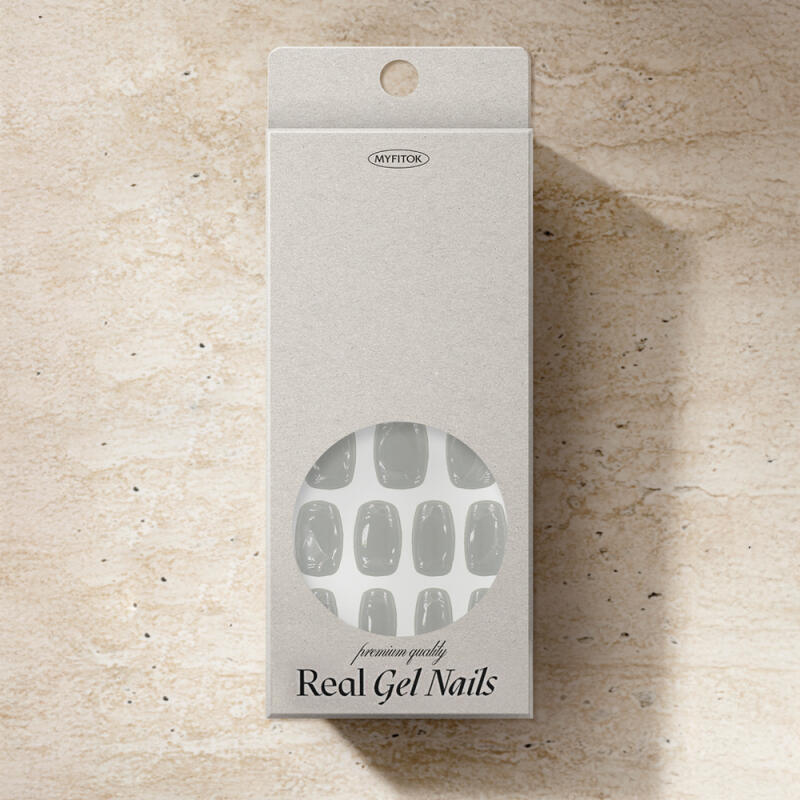 My Fit Talk Real Gel Nails - Lilac Gray