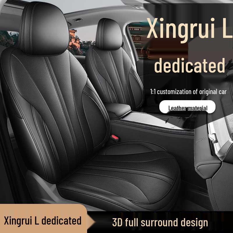 Custom Leather Car Seat Covers for Xingrui L - 24 Models, Five-Seater, All-Season Fit