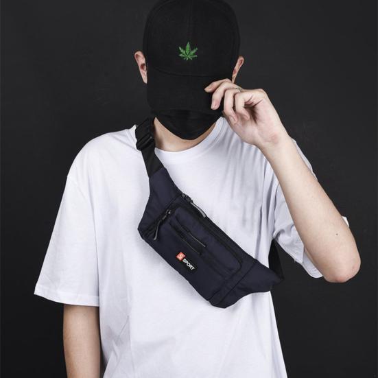 Practical Fanny Pack Mini Smooth Zipper Items Storage
