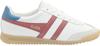 Gola Classics Men's Torpedo Leather Trainers White/moonlight/burgundy