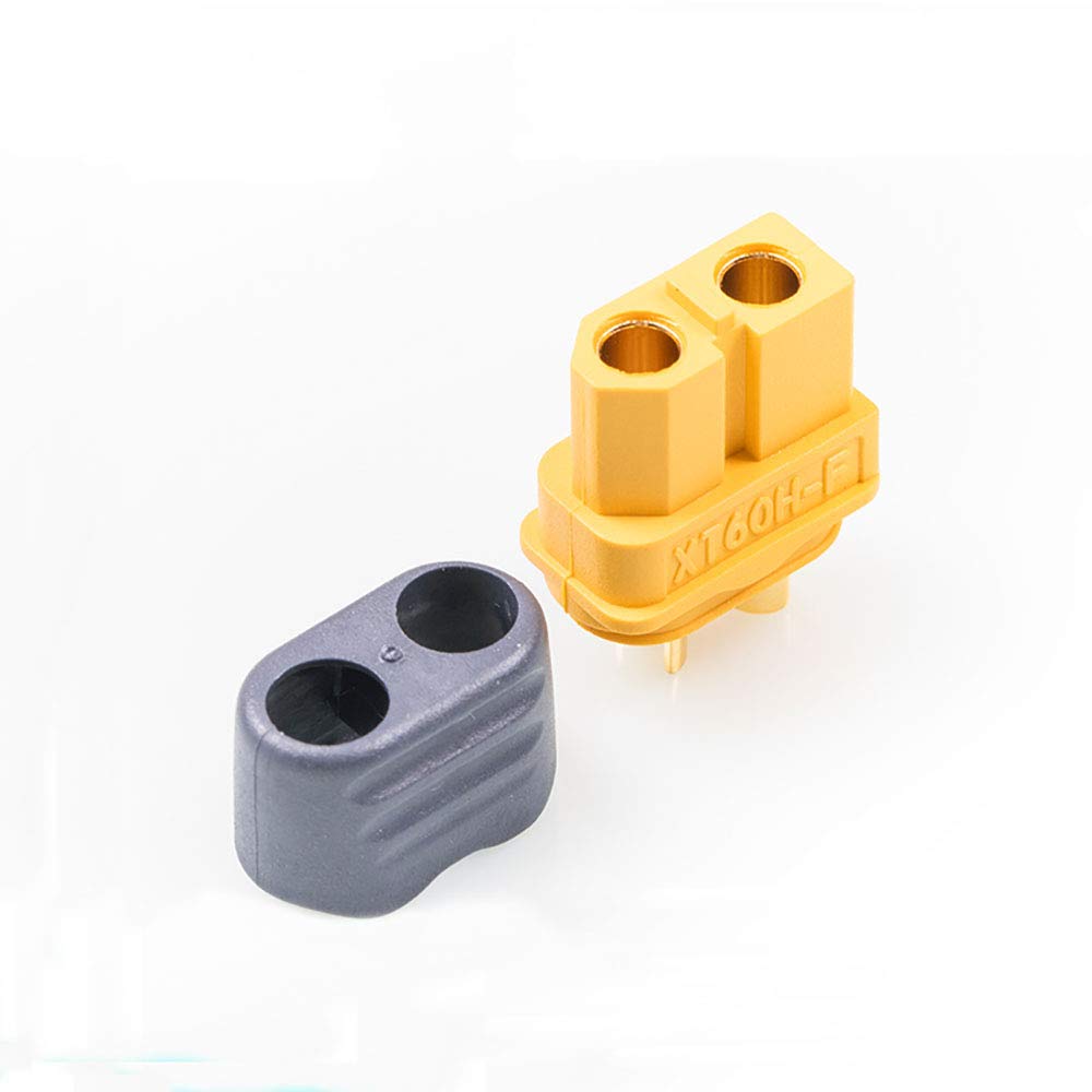 5/10/12 Pair XT60H (XT60 Upgrade) Male Female Bullet Connectors Power Plugs with Sheath for Lipo Battery RC Planes Cars