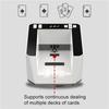 360° Rotating Electric Automatic Card Dealer Machine Poker Playing Cards Dispenser 2 Decks Games Cards Dealing Tools 2500mAh