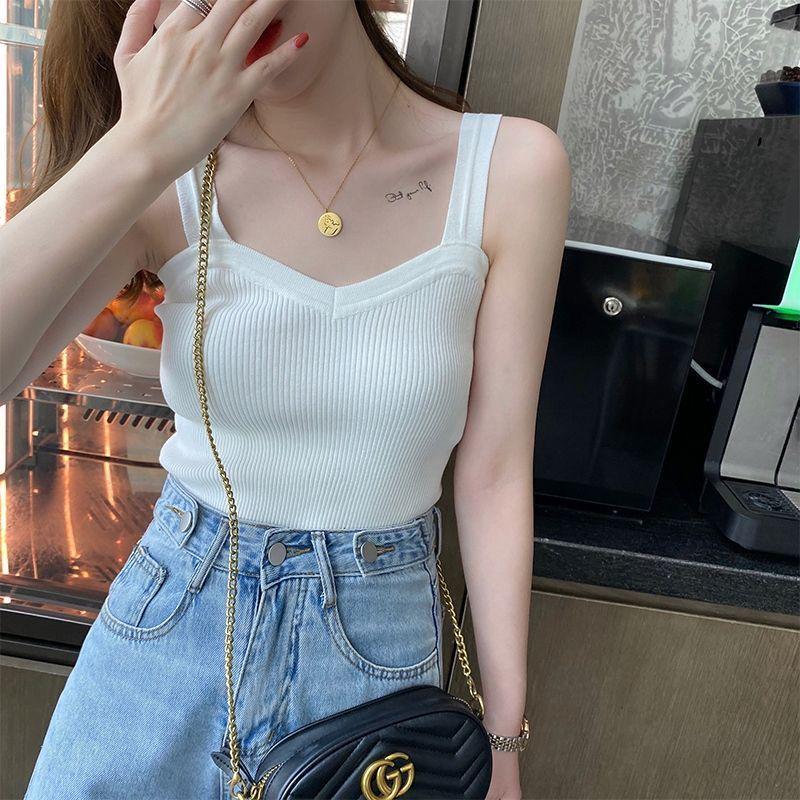 

Женский трикотажный кардиган с коротким рукавом - Корейский стиль Черный Преппи Y2K Маленькая свитер-куртка на осень S (suggested 72-90 jin)