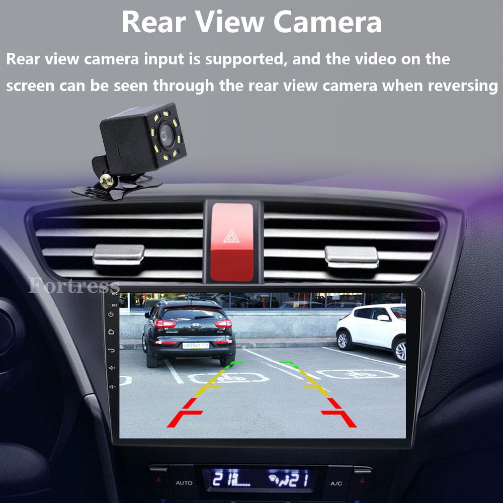 Fortress For Honda CIVIC Hatchback 2012 - 2017 Car Radio Android Multimedia Video Player Navigation GPS Stereo HU No 2 Din 2din