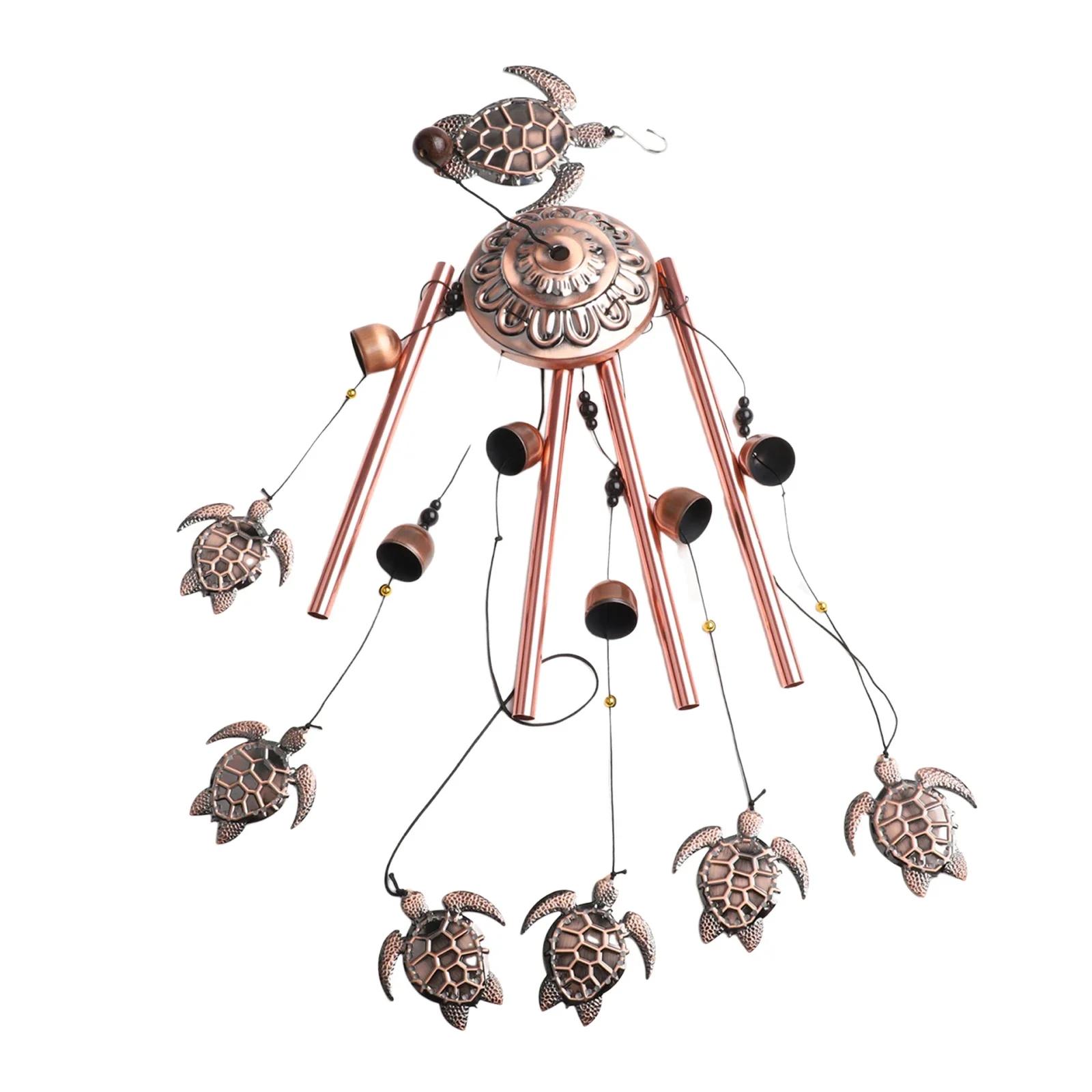 

Unique Turtle Wind Chime Creative Design for Your Courtyard or Garden Melodic Sound for a Tranquil Atmosphere Sturdy and