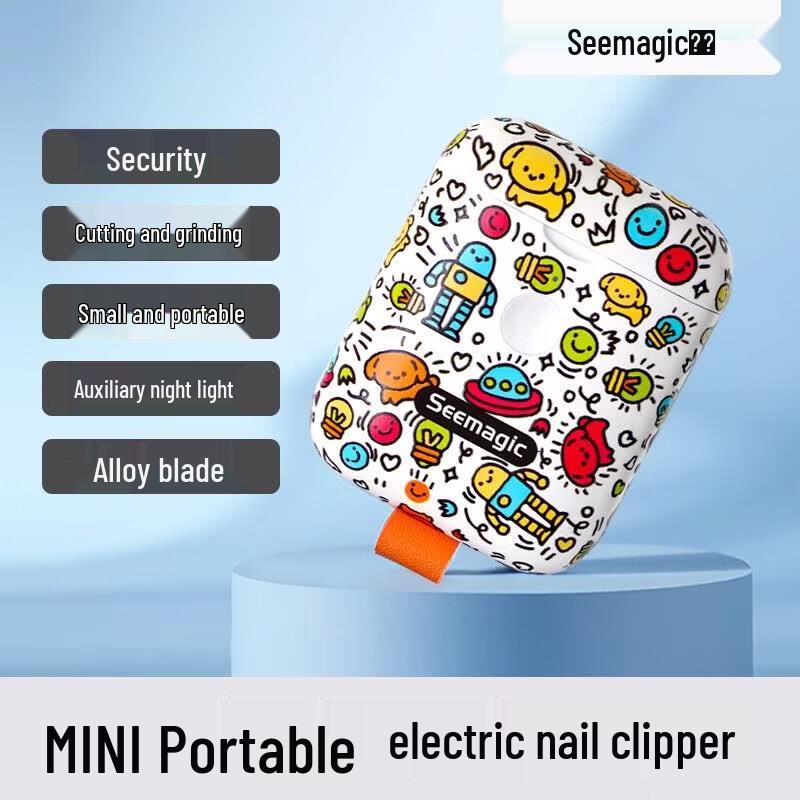 Seemagic Mini Automatic Electric Nail Clipper CN plug (adapter included)