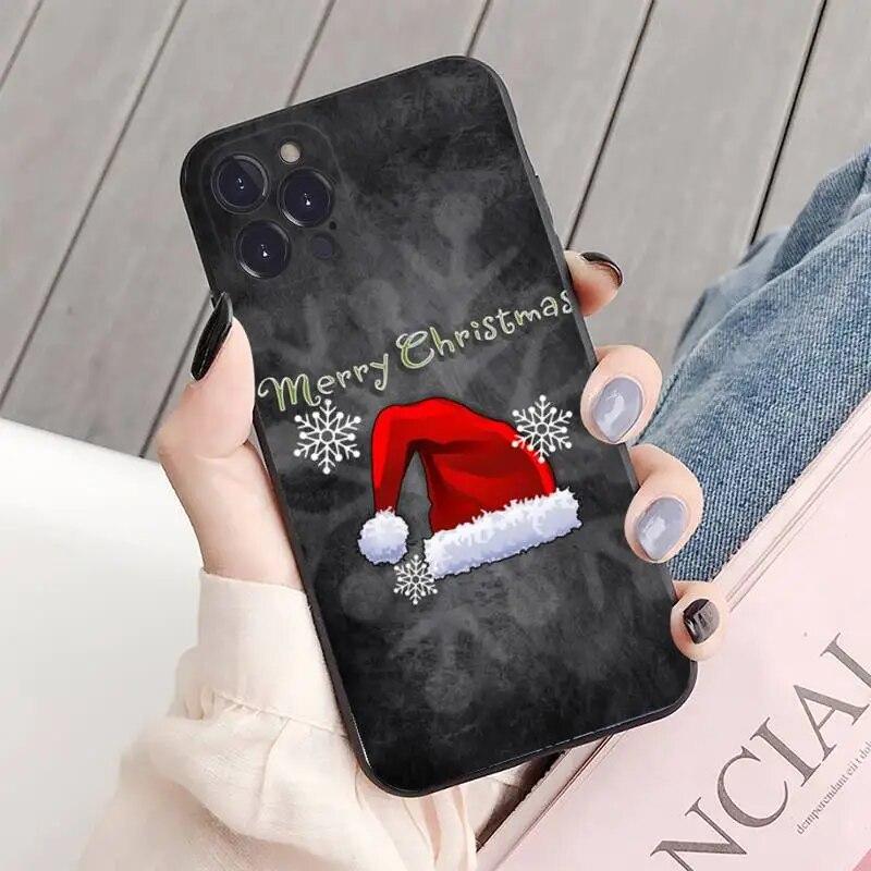 Merry Christmas New Year Phone Case For iPhone Samsung Galaxy Redmi Xiaomi Oppo OnePlus Note S A 7 8 9 10 11 12 13 14 20 21 22 23 53 54 Pro Max Ultra