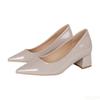Fashion 2025 Women Summer New Versatile Leather Shoes Sharp Pointed Fashion High Heels Soft Leather Shallow Mouth Comfort Women Shoes