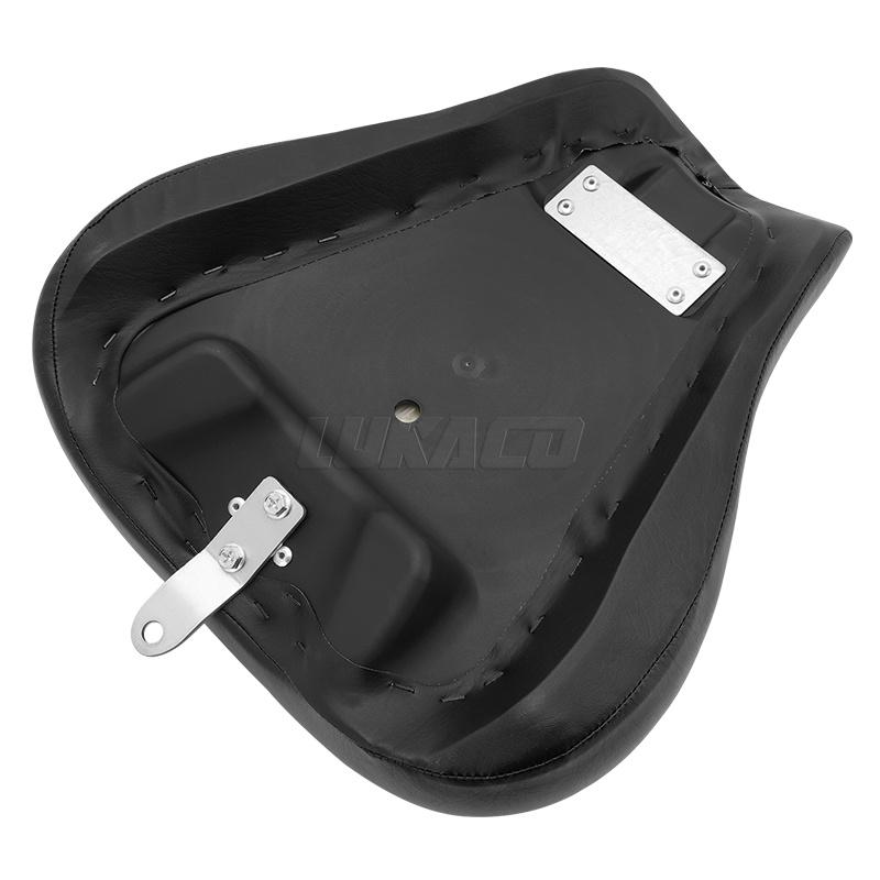 Motorcycle Front Driver Rider Pillow Solo Seat Cushion For Harley Sportster XL 883 1200 Custom XLH 1100 Roadster XLS 1983-2003