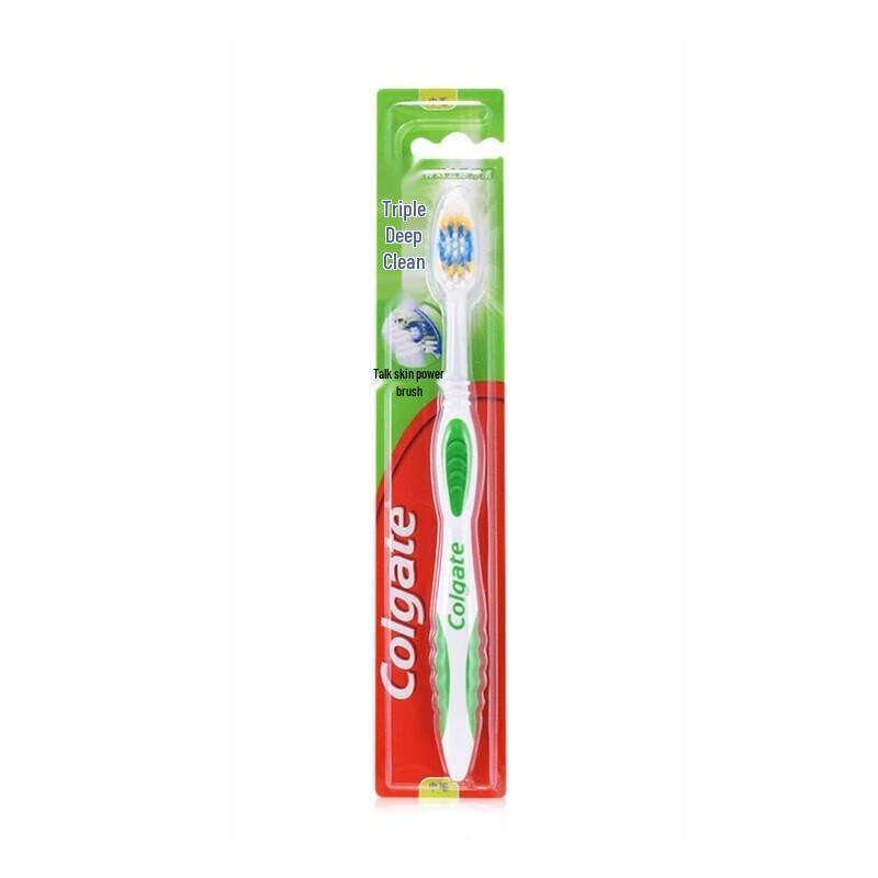 

Colgate Triple Deep Clean Toothbrushes, Medium Bristles, 10-Pack