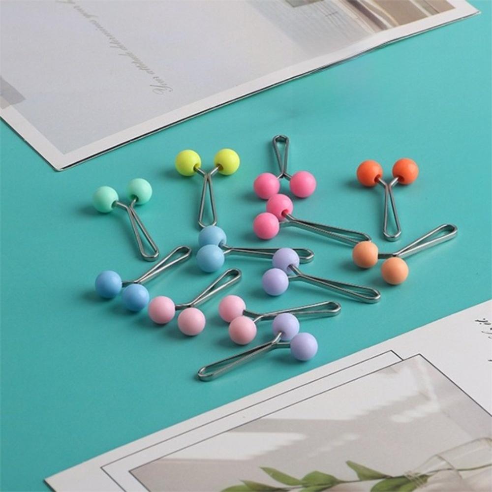 Gifts Candy Color Scarf Buckle Portable Headscarf Accessories Decoration Head Scarf Fixing Clip Multifunctional U-shaped Clips
