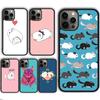Cute Cartoon Chinchilla Phone Case Cover for Apple 13 14 11 12 Pro Max Plus Coque Fundas Shell