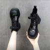 Ankle Boots Women New Winter Round Toe Lace-up Short Boots Women's Platform Heightening Designer Knight Boots Women Shoes