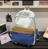 Schoolbag Japanese large-capacity color matching lightweight women's 1011 new junior high school high school student backpack commuter sports backpack