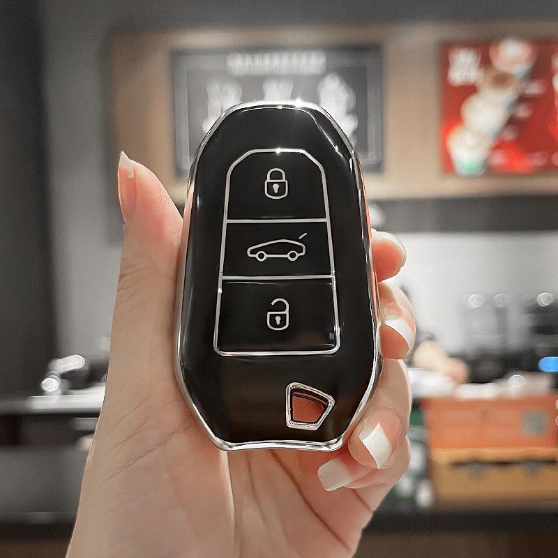 Peugeot Autoschlüsselhülle: Passend für Dongfeng 4008, 2008, 5008, 308, 408, 508L, 3008 Modelle