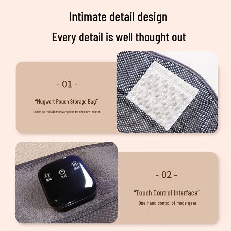 AUX BR-HX12 Electric Heated Knee Massager Brace