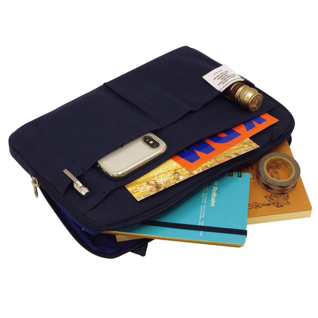 Delfonics Inner Carrying B5 Tablet Case, Dark Blue