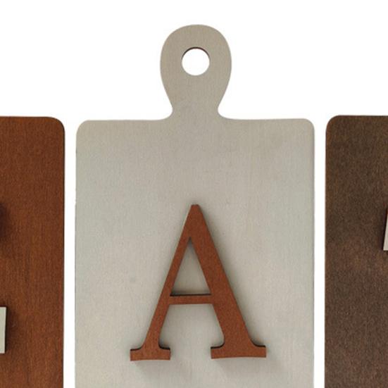 Wooden Eat Sign Set Cutting Board Kitchen Decor Sign Rustic Wall