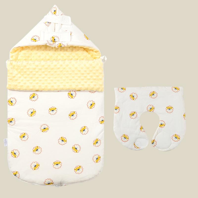 

Детский зимний спальный мешок, термообертка, конверт, постельное белье для новорожденных, аксессуары 108x52cm