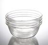 iwaki Glass Fruit Dessert 300ml x KBT945 Heat-Resistant Cups, 6-Pack,