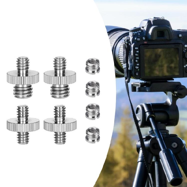 Quick Release Plate 1/4 To 3/8Screw Adapter Providing Reliable Stability for Cameras In Various Shoot Environment