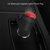 Car Cigarette Lighter Socket Plug Connector 1.5 Meter Cable 12V 24V Car Charger On Off Switch Universal for Car Light