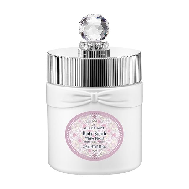 JILL STUART White Floral Body Moisturizing body Perfect for White and Includes a shopping bag and original paper and beauty for men and Pre-wrapped.