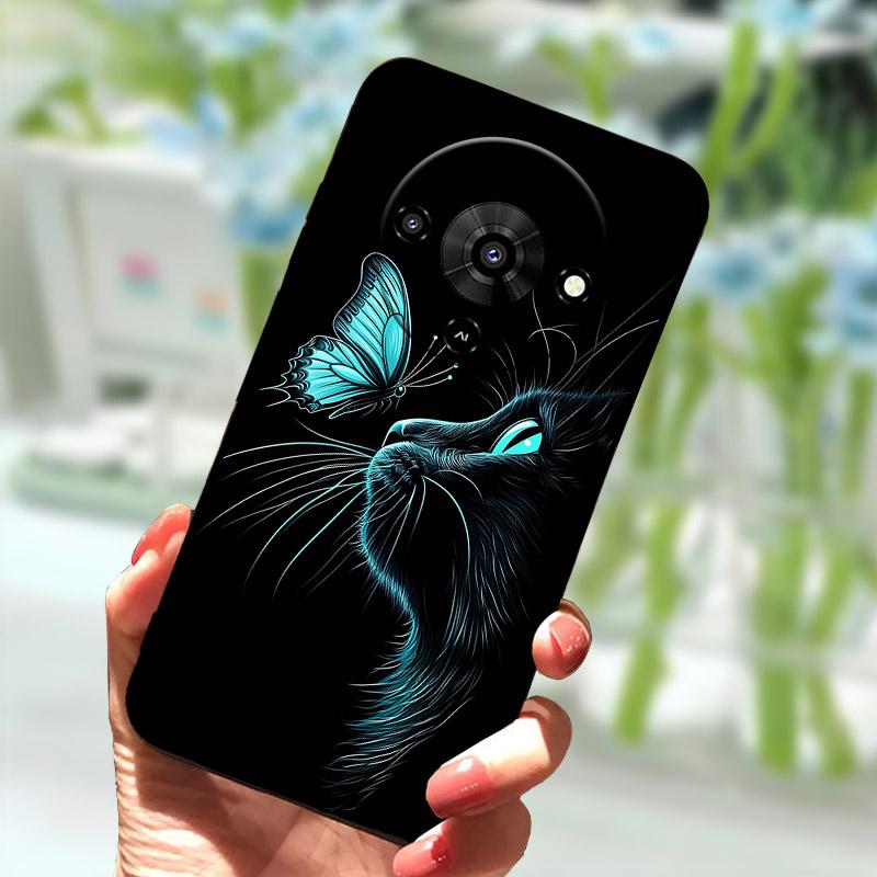 Pro ZTE Blade A76 5G Pouzdro Měkký Silikon TPU Ochranný Zadní Kryt Pro ZTE BladeA76 A 76 Z2469N 6.75" Pouzdra na Telefon Nárazuvzdorné Fundas