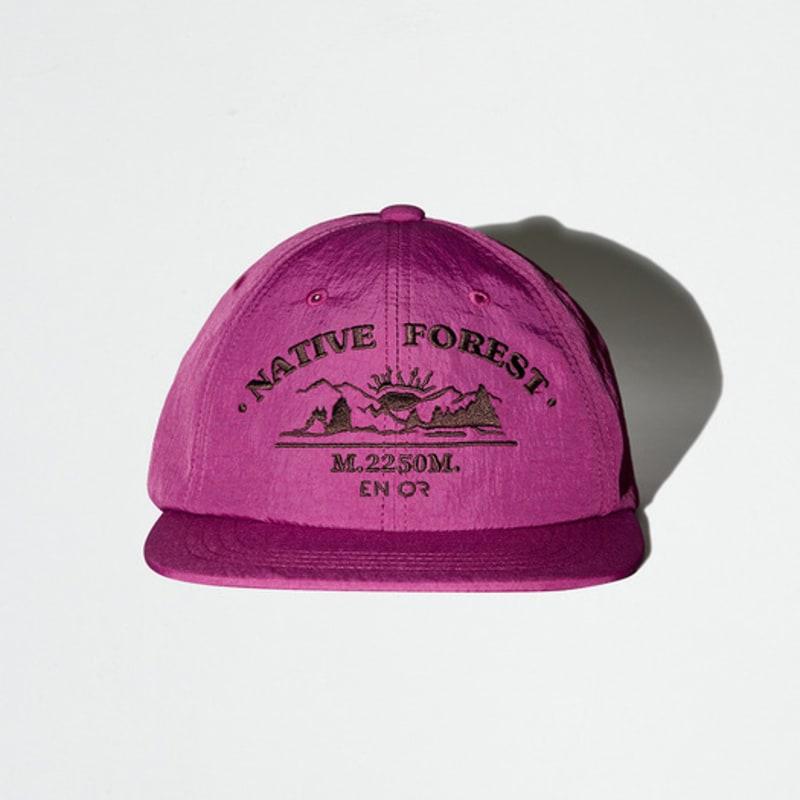 Enor NATIVE FOREST ENOR NYLON BALL CAP - PINK