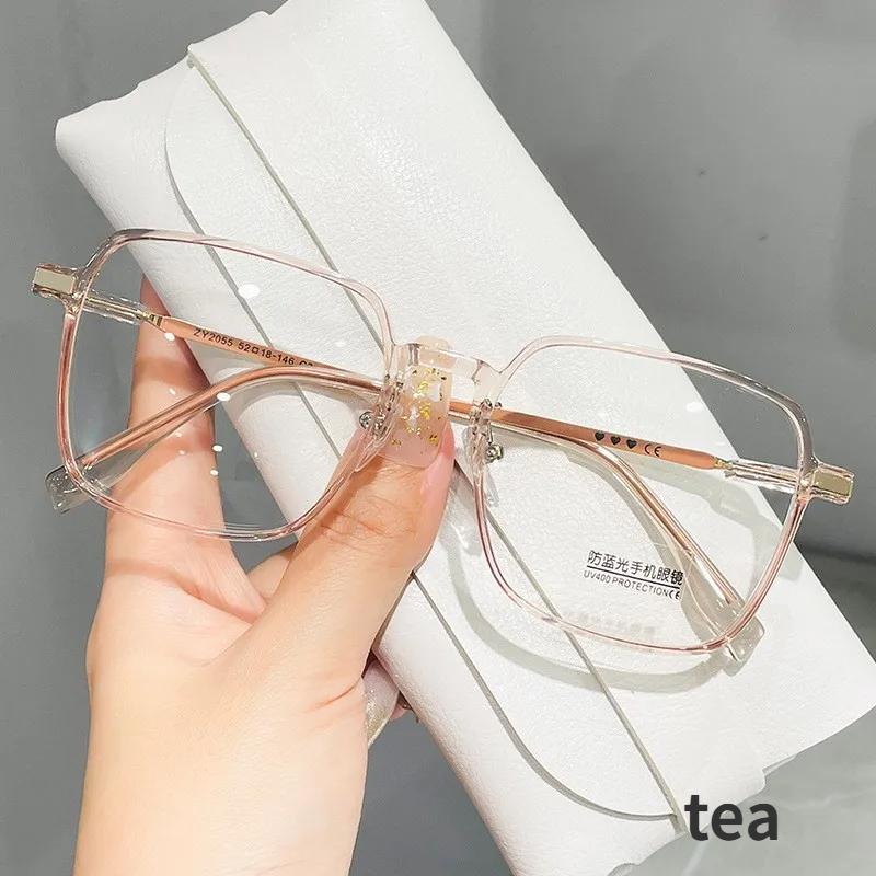 Nowe kolorowe modne okulary krótkowzroczne dla kobiet i mężczyzn kwadratowe przezroczyste okulary retro minus dioptrie optyczne korekcyjne