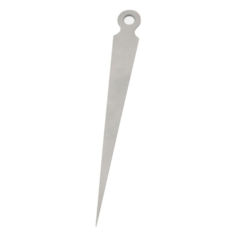 Stainless Steel 0-15mm Taper Gauge Aperture Scale Feeler Gauge Aperture Scale Hole Inspection Measuring Ruler