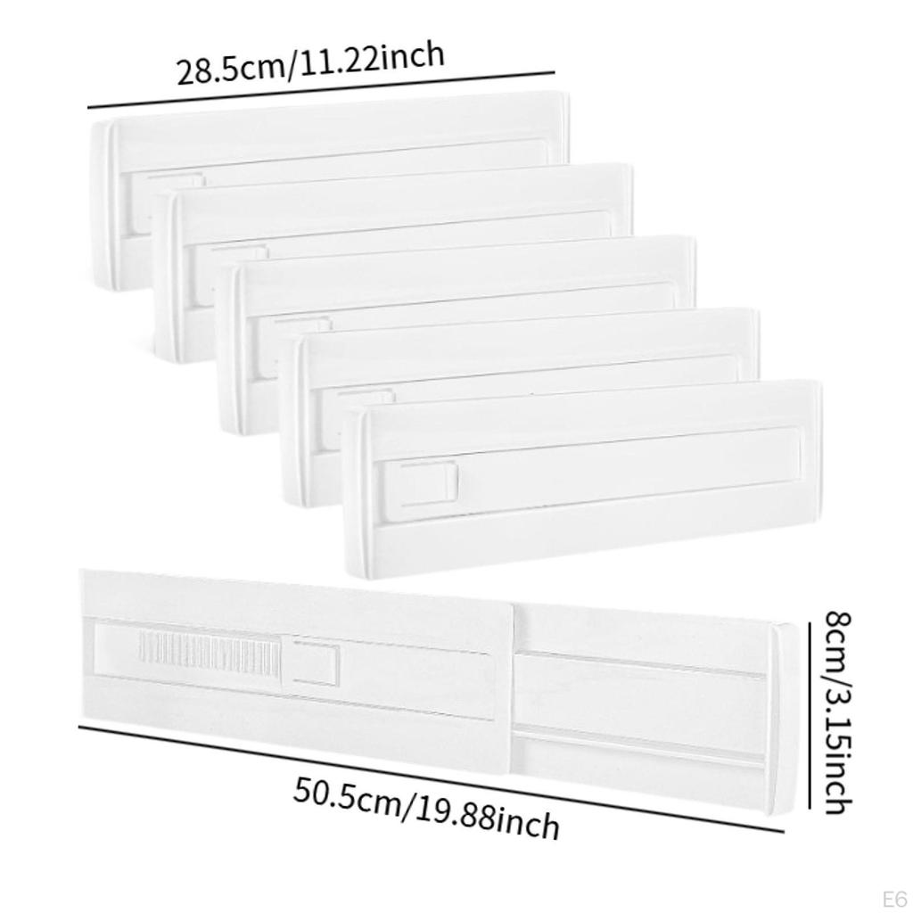 Drawer Divider Set, Easy Assembly, Creative, Expandable Dresser Divider, Dividers for