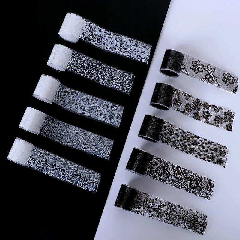 10 Stück/Box Nagel Holografische Transferfolie Aufkleber Gold Slider Wrap Klebepapier Sternen Nagelaufkleber DIY Dekorationsset