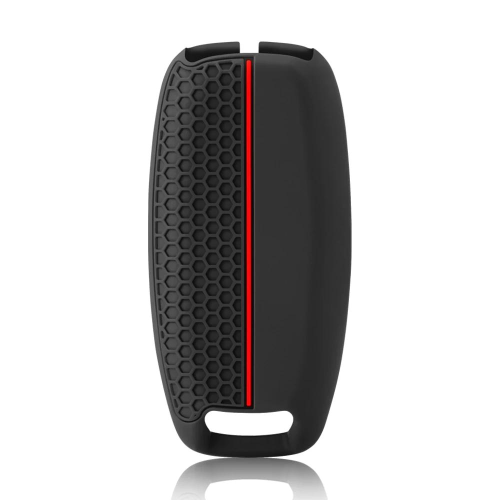 Silicone Key Cover Case For Nissan Versa X-Trail T33 Serena Rouge Kicks Pathfinder Ariya Rogue Car Accessories