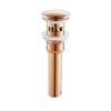 Rose Gold Luxury Bathroom Basin Faucet Single Handle Vanity Sink Mixer water Taps Brass Natural Jade Basin Sink Faucet Chrome