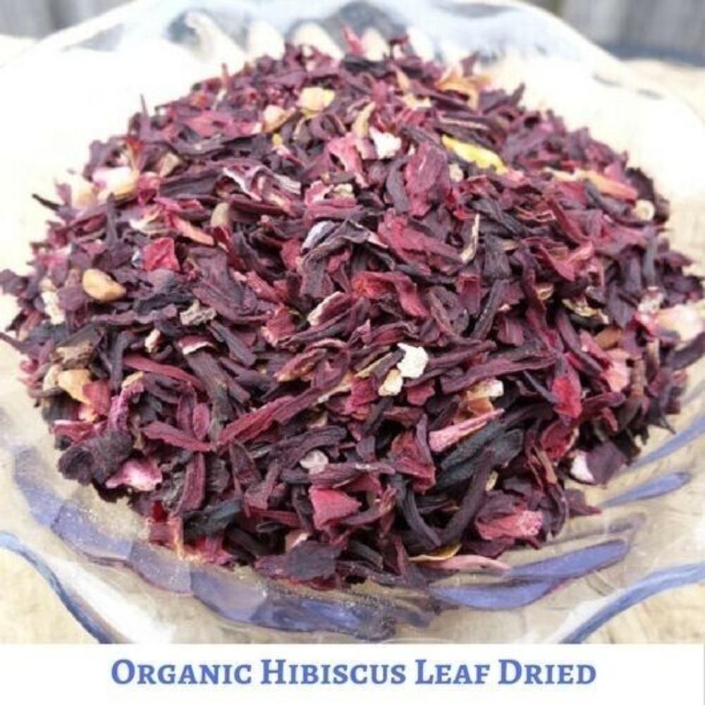 Organic Dried Hibiscus Flower Tea 100g Natural Herbal Floral Infusion