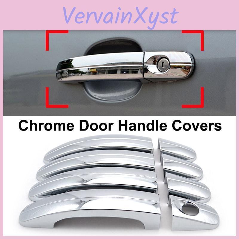 Chrome Handle Door Cover Trim Overlay Decoration Accessories For Ford Focus Mk2 Mk3 Escape Kuga Cmax Smax Galaxy Mondeo Mk4