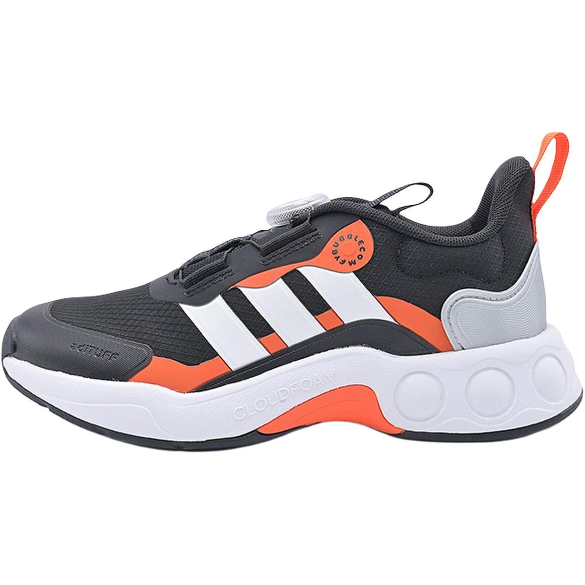 

Adidas Nitrobubble Boa Versatile Fashion Low-Top Kids Running Shoes Kids Running Shoes Black White IH1568 29