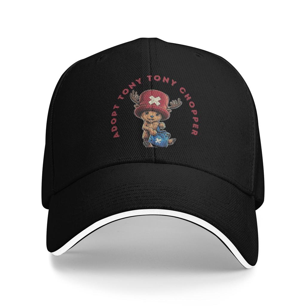Cotton Candy Lover One Piece Tony Tony Chopper Baseball Caps Fashion  Sandwich Caps Unisex Style Adjustable Dad Hat Sport