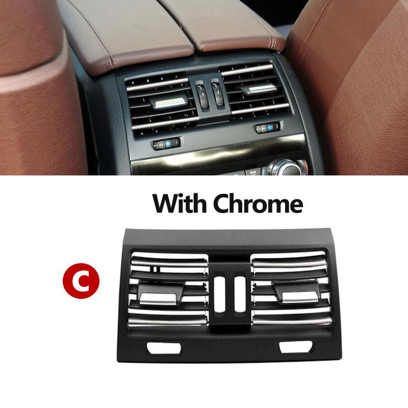 Upgraded Rear AC Conditioning Air Vent Grille Outlet Replacement For BMW 5 Series F10 F11 F18 520i 523i 525i 528i 530i 535i