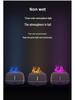 2023 USB Flame Humidifier: Large Mist Aromatherapy Machine for Home and Bedroom