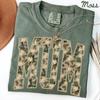 Comfort Colors Mum Duck Camo Shirt, British Mama Shirt, New Mothers Day Tshirt, Cute Gift For Mum, UK Trendy Tee, Pregnancy Reveal