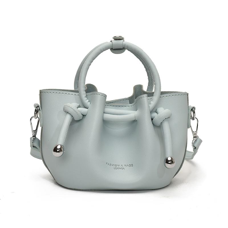 Hand Carry Child and Mother Portable Bucket Bag 2025 New Popular Simple Fashion Niche Shoulder Messenger Bag