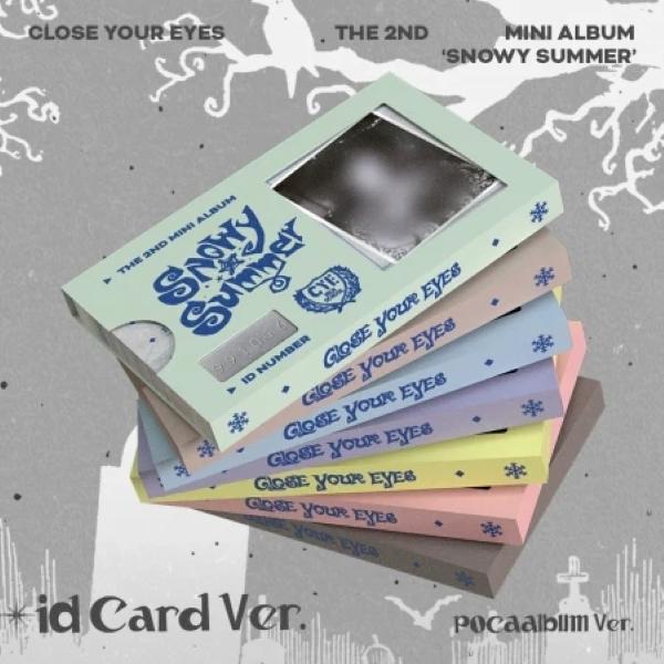 

(PRE-ORDER) CLOSE YOUR EYES - [SNOWY SUMMER] 2nd Mini Album POCAALBUM ID CARD JEON MINWOOK